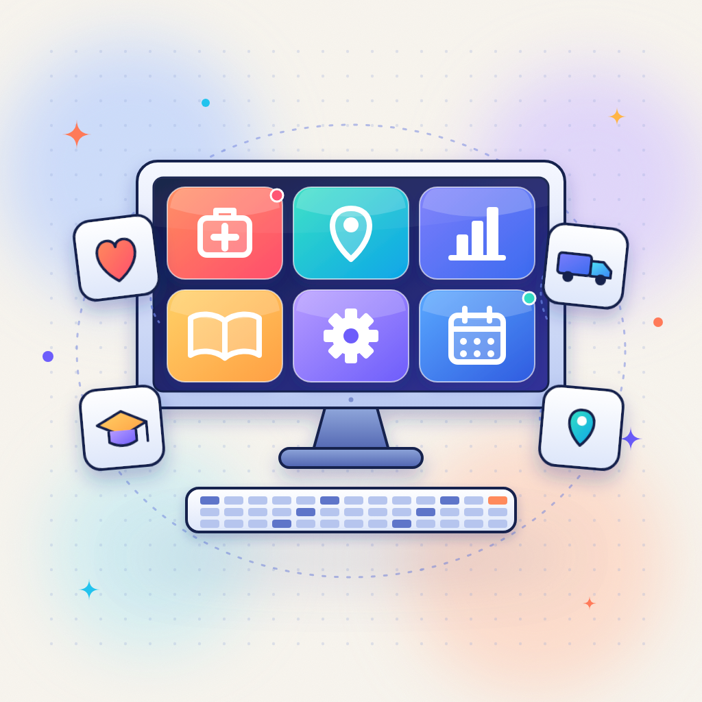Diverse Applications Graphic